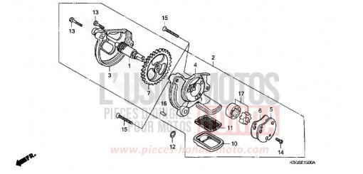 OIL PUMP CB250X de 1999